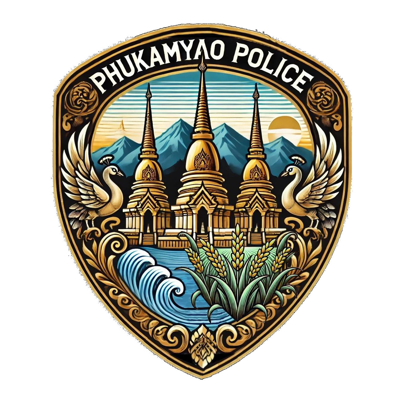 สถานีตำรวจภูธรภูกามยาว logo